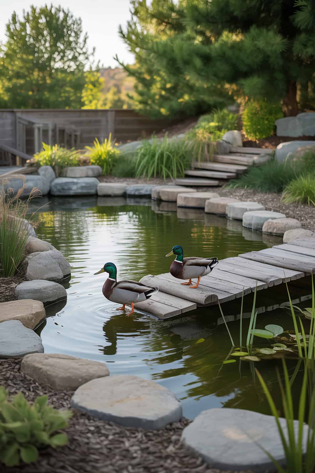 30 Backyard Duck Pond Ideas
